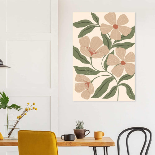 Artfulprints  Boho – Dusty florals   poster 30x40 cm - vtwonen shop
