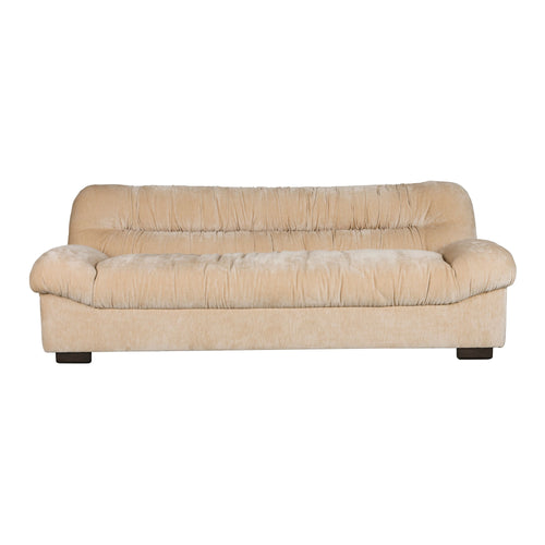 Dutchbone Douglas 3-zitsbank Velours Beige - vtwonen shop