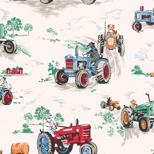 Cath Kidston Vliesbehang - Tractor Multi - vtwonen shop