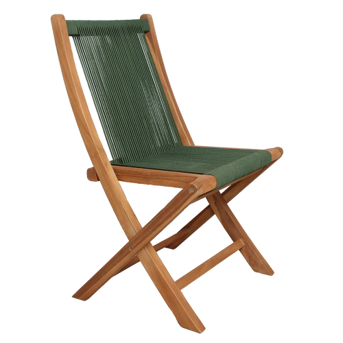 Raw Materials tuinstoel Rope - Donkergroen - vtwonen shop