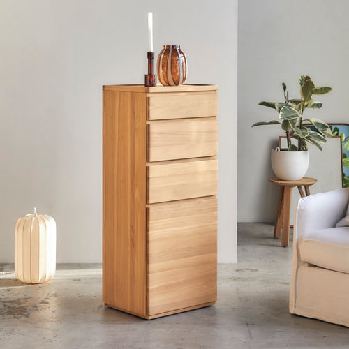 Tikamoon Ladekast in massief teak - Naturel - vtwonen shop