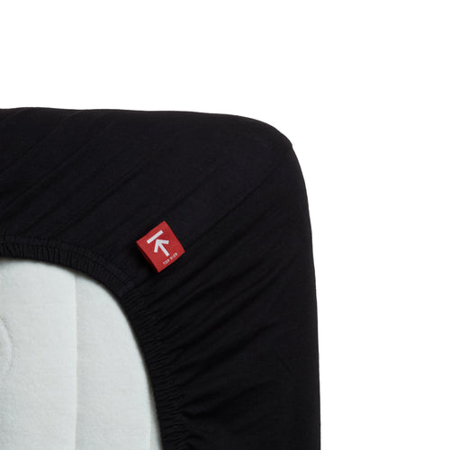 Beddinghouse - Jersey Stretch (5% lycra) - Hoeslaken - 160x220 cm - Zwart - premium kwaliteit - vtwonen shop