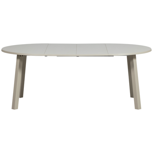 WOOOD uitschuifbare eettafel rond 120Ø cm Janne - Eiken - Dakargrau - vtwonen shop