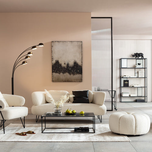 Kare Design Sofa Peppo 2-Zits wit