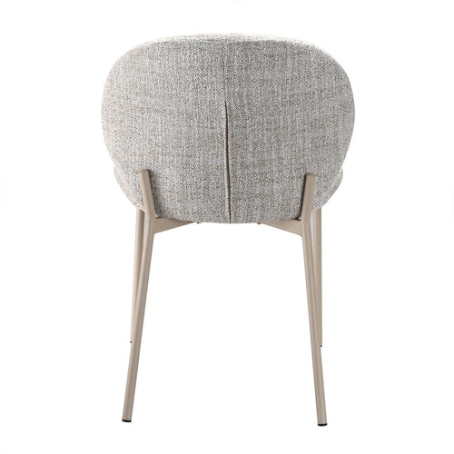 Calicosy - Set van 2 Stoelen AMBRE - Beige 60x48x80 cm