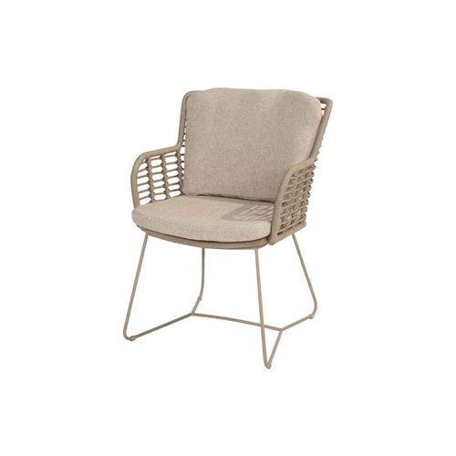 4 Seasons lounge dining stoel Fabrice Latte - vtwonen shop