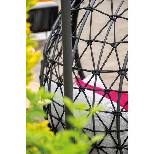 Garden Impressions hangstoel Panama swing egg- rope zwart - vtwonen shop