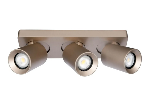 Artdelight spot Megano - 3 lichts - 30  x 11.5   cm - champagne