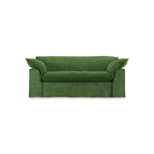 HKLIVING bank Nomad – royal velvet green – 204cm - vtwonen shop
