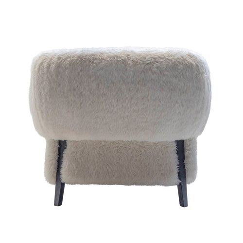 DÉJA Living Fauteuil Espe Fluffy - Beige Stof - 91x86x77cm - vtwonen shop