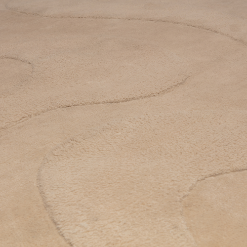 WOOOD vloerkleed Alya - Polyester - Milk - 1x170x240 - vtwonen shop