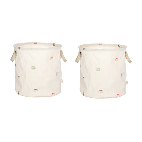 OYOY Opbergmand 32 x 32 x 32 cm – Multicolor