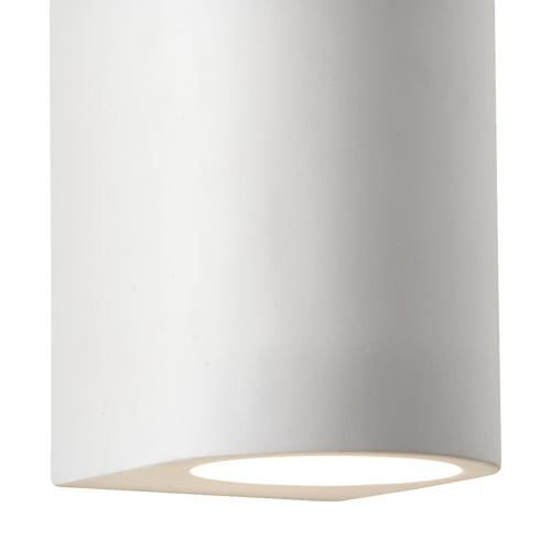 Searchlight wandlamp Plaster - 1 lichts - 12.5  x 15   cm - wit