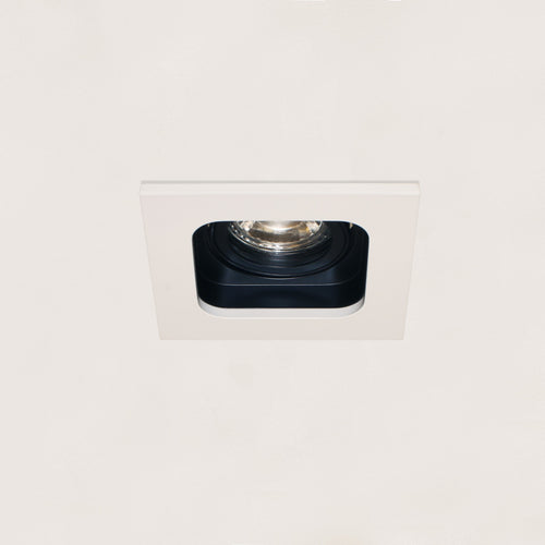 Artdelight Inbouwspot Moggio 1L - Wit/Zwart