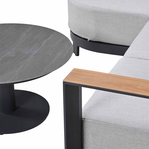 Garden Impressions Loungeset Malakka 3-delig - light teak look
