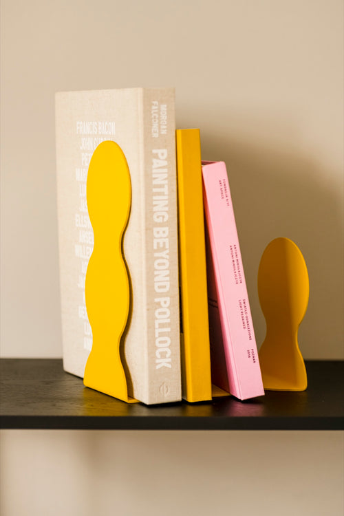 noo.ma FALA Boekensteun - Mellow Yellow - vtwonen shop