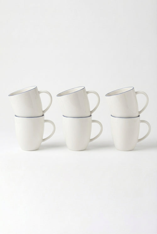 vtwonen - woonaccessoires - wit - set van 6