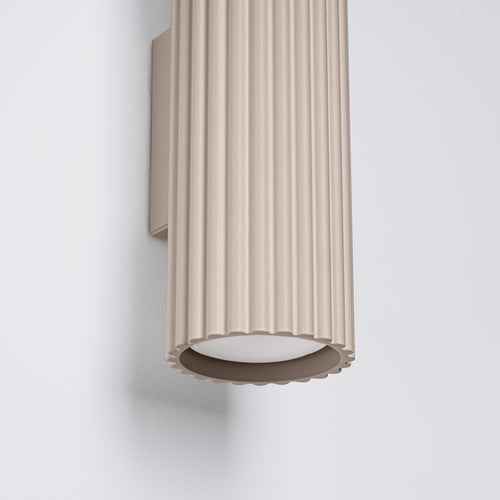 Sollux Lighting Wandlamp KARBON 20 taupe - 6,5x8,5x20cm
