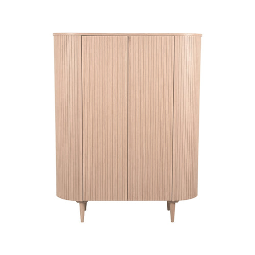 LABEL51 Bergkast Oliva - Naturel Eikenhout - 47x125x158cm