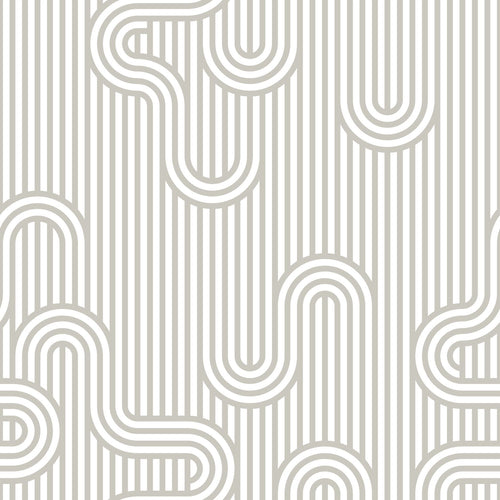 ESTAhome behang grafische lijnen grijs en wit - 50 x 900 cm - 131026 - vtwonen shop