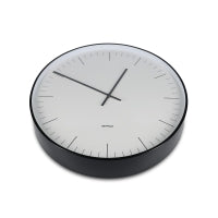 Salt & Pepper - Wandklok 51x10cm zwart Pulse