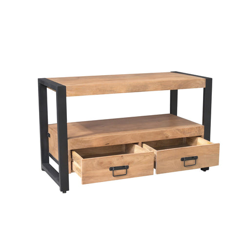 Starfurn Tv-meubel Britt - Naturel Hout - 100x45x60cm