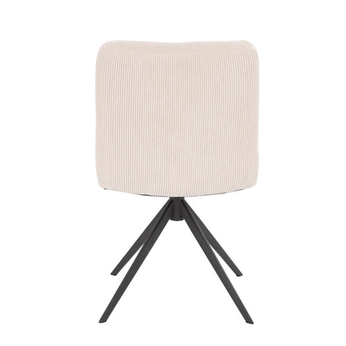 Home Deluxe Eetkamerstoel NODA Snoer Crème Aantal: 4