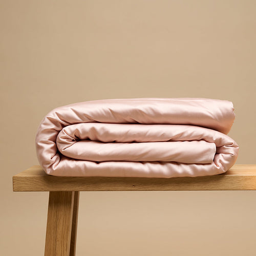 Coco & Cici - Eco Bamboe Dekbedovertrek Powder peach - 200x200 + 2 kussenslopen 60x70