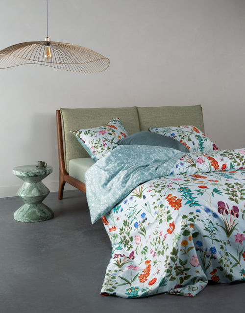 Essenza Marigold dekbedovertrek - Lits-Jumeaux - 240x200/220 cm - Pastelblauw