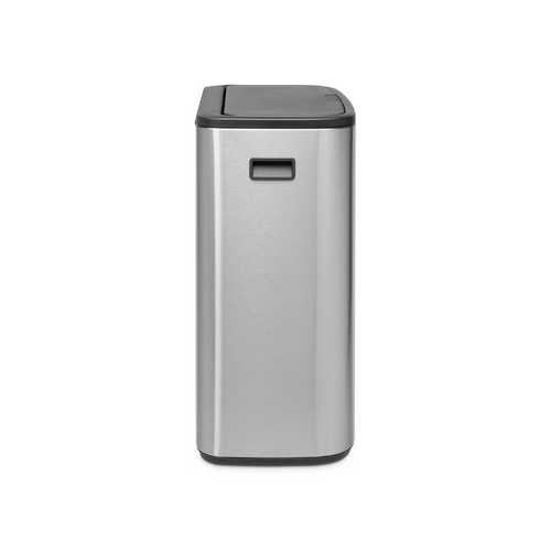 Brabantia Bo Touch Bin, met 1 binnenemmer, 60 liter - Matt Steel Fingerprint Proof