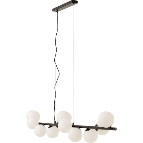 Kare Design Hanglamp Scala Balls 150cm zwart en wit - vtwonen shop