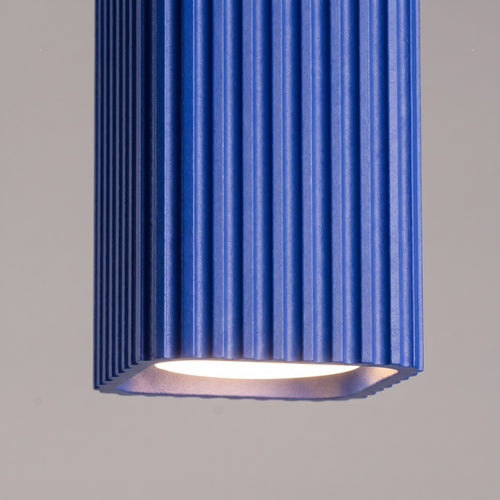 Sollux Lighting Plafondlamp RAYO 10 ultramarijn - 6x6x10cm