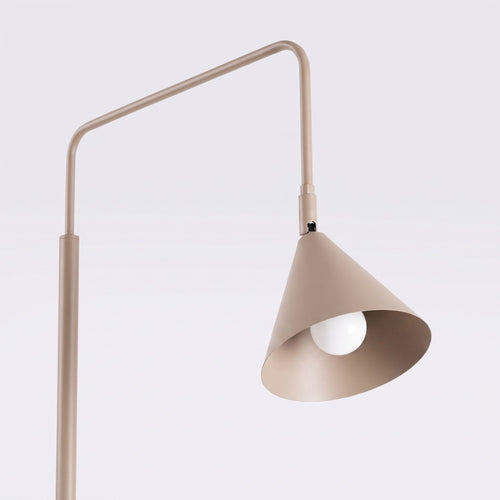 Sollux Lighting Vloerlamp NOX taupe - 30x30x165cm