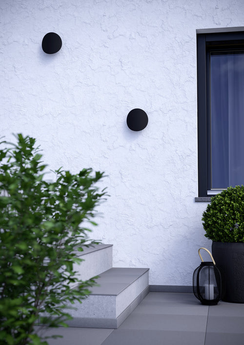EGLO wandlamp buiten Briale - zwart