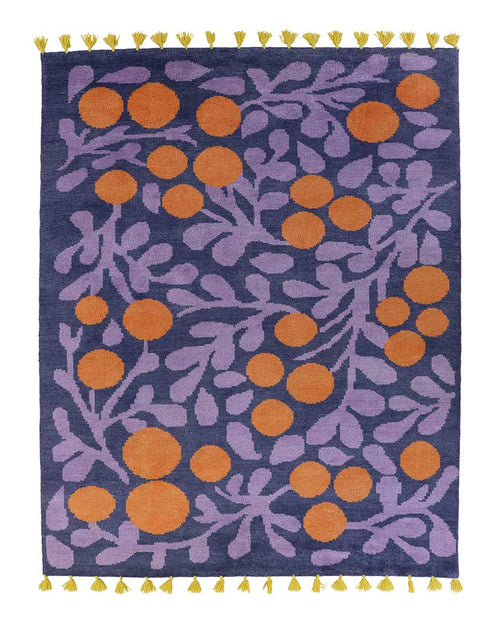 Vloerkleed Finarte Terttu Wool Rug Blue 170x240 cm - vtwonen shop