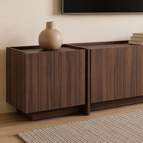 Calicosy - TV-meubel ARVEN - beige 180x90x75 cm