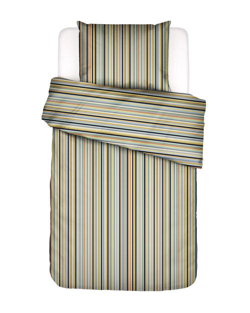 Essenza Donna dekbedovertrek - Eenpersoons – 140x200/220 cm - Hazy yellow