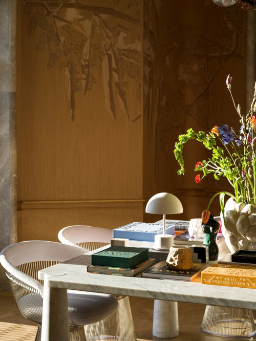 Printworks Oplaadbare Tafellamp - Riviera - Wit - vtwonen shop