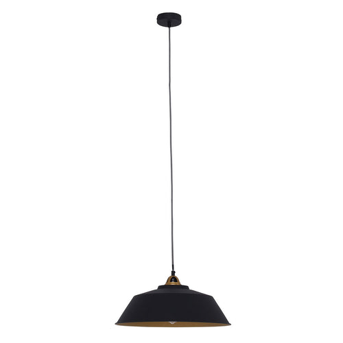 Mexlite hanglamp nove - 1 lichts - 42x 125 cm - zwart - vtwonen shop