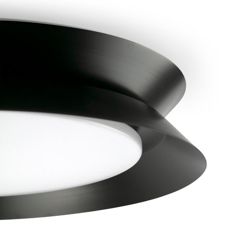 Faro TENDER Plafondlamp mat zwart 2700K