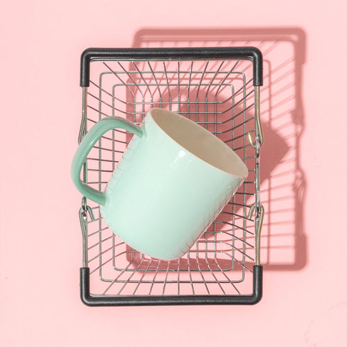 Ona - Beker 37cl turquoise Mae