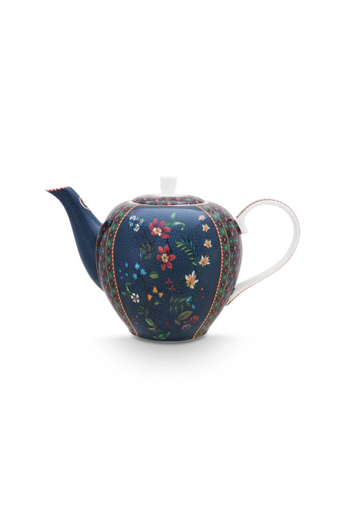 Pip Studio - Berry Blues Blue - Theepot Large - Theekan - 1,6L