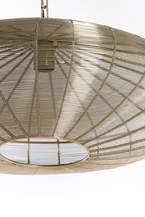 Light & Living hanglamp BAHOTO - goud - Ø60x23cm