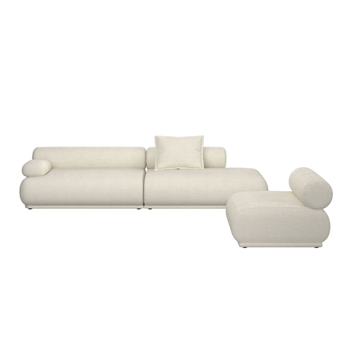 Zuiver Rembrandt 4,5 Zitsbank Links Beige