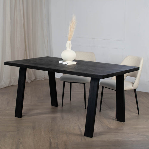 Giga Meubel Eettafel Nathan - Mangohout - 160cm