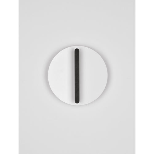 Nova Luce NALU Inbouw wandlamp Sandy Black, witte Triac dimbare LED 15W 900lm 3000K