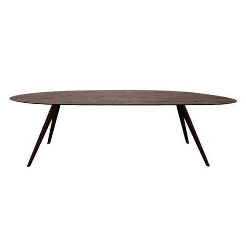 HelloTable eettafel Novum 30 - organisch - 250x120 cm - eiken dark stained - vtwonen shop