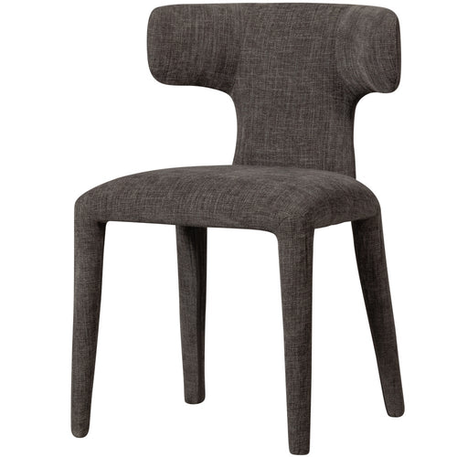 BePureHome eetkamerstoelen Permit - Polyester - Espresso  - Set van 2 - vtwonen shop