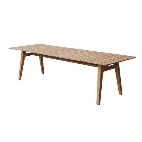 Tikamoon Massief teakhouten tuintafel voor 8/10 personen - Naturel - vtwonen shop