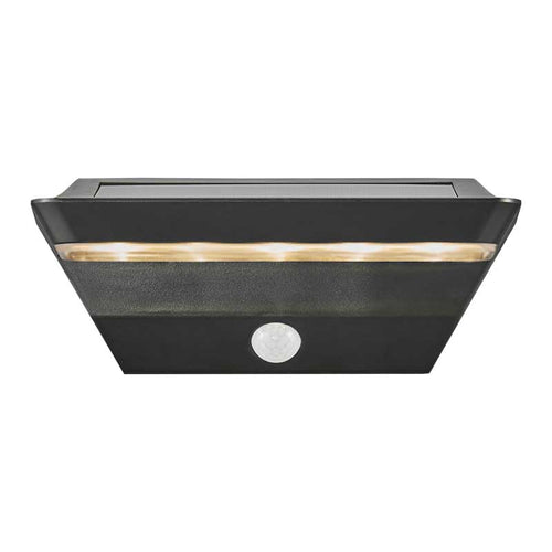 Nordlux Agena Wandlamp buiten - Sensor & Solar - LED - 3000K - IP44 - Zwart - vtwonen shop